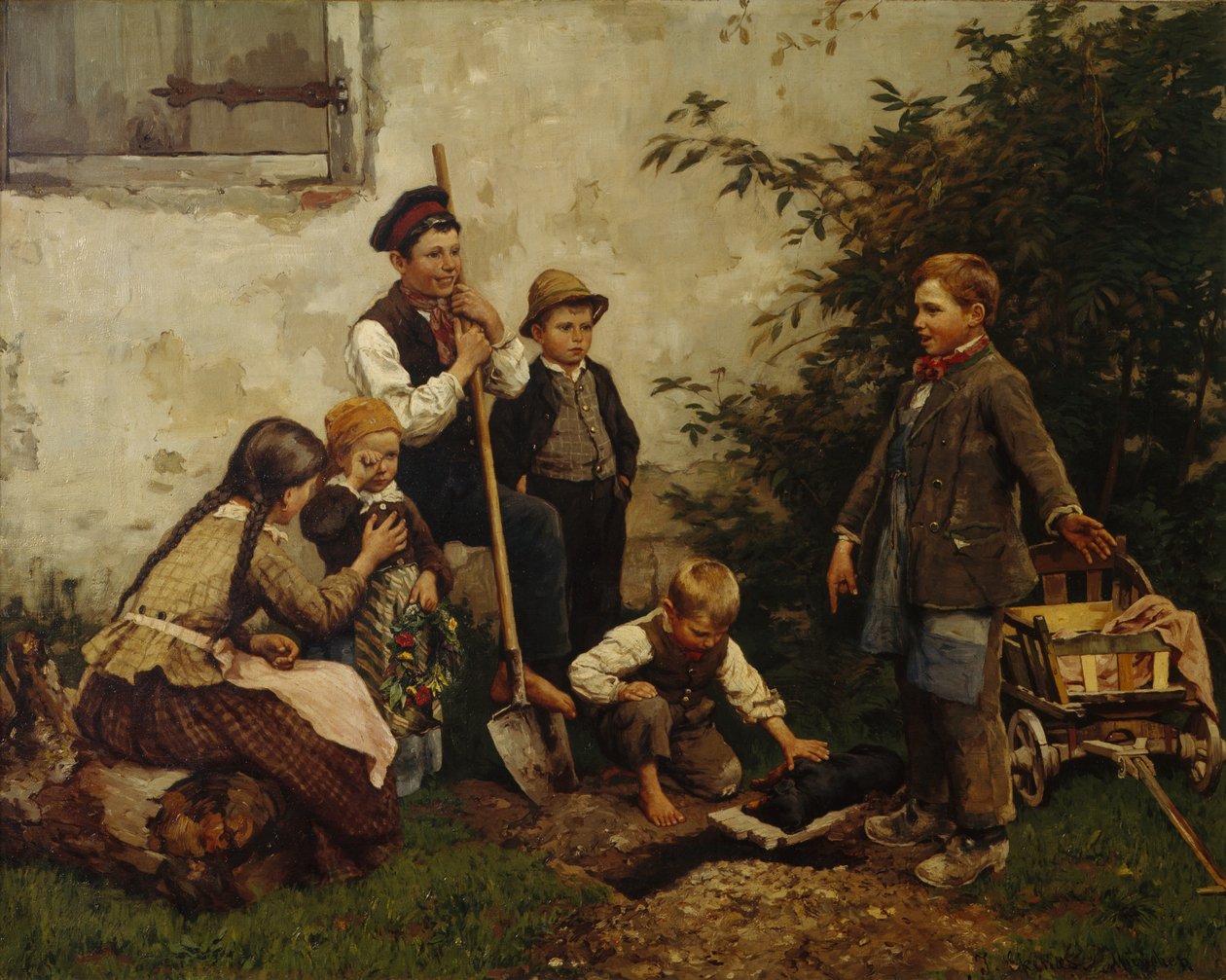 Psí pohřeb od Jahn Ekenaes
