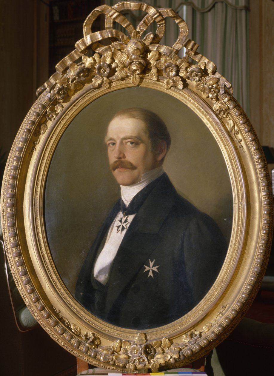 Otto von Bismarck jako vyslanec Pruska na sněmu Německé konfederace ve Frankfurtu, 1855 od Jakob Becker