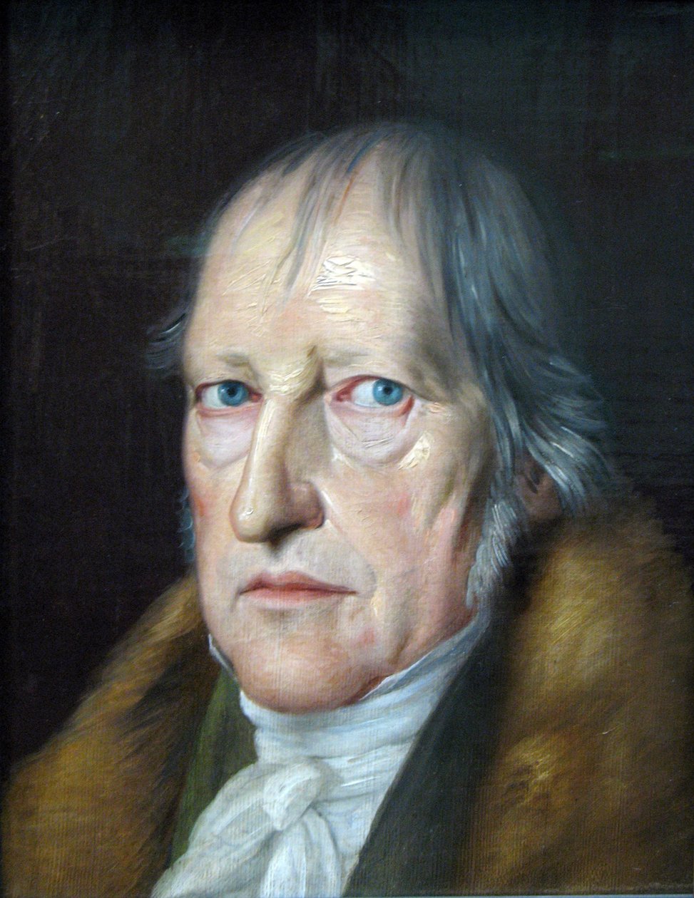 Filozof Georg Friedrich Wilhelm Hegel od Jakob Schlesinger