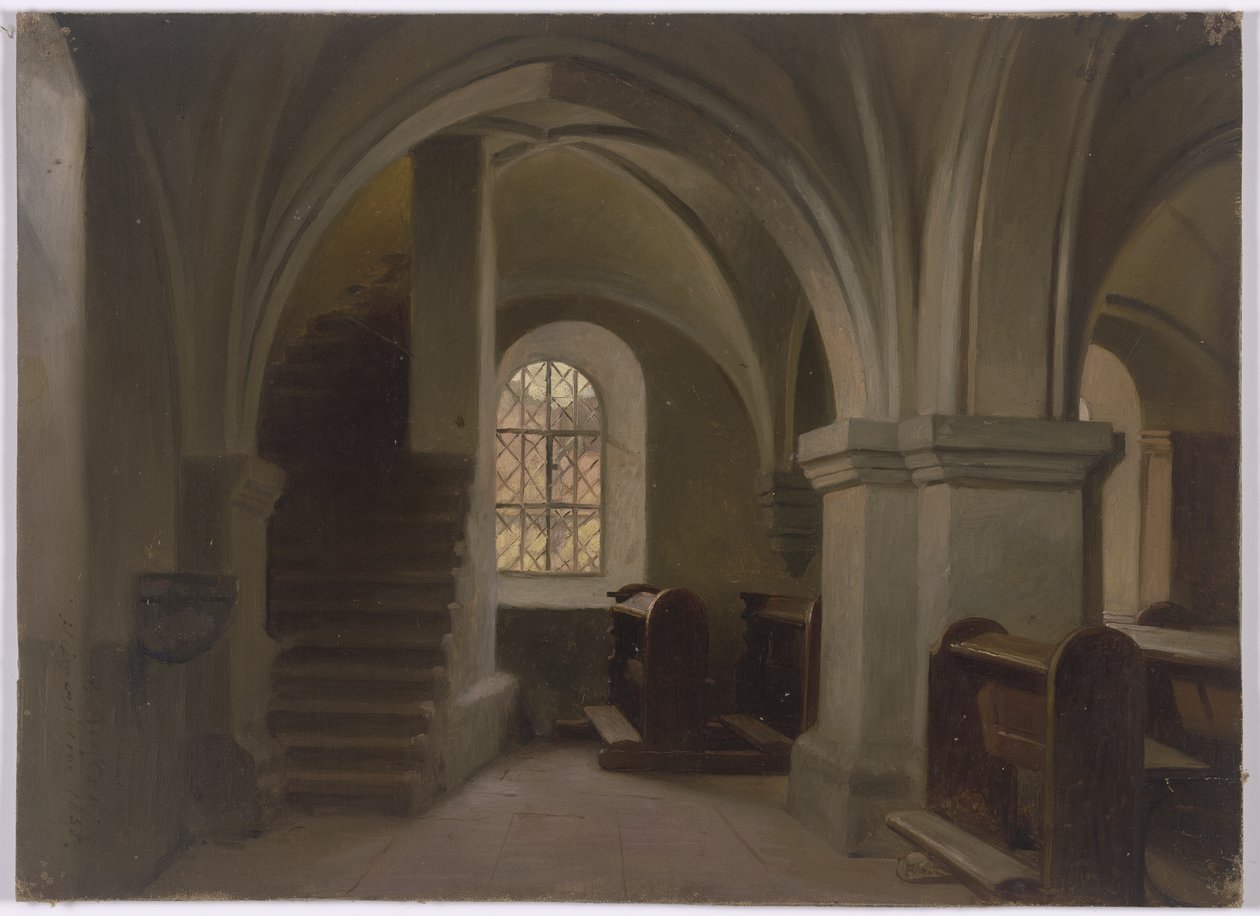 Interiér kostela od Jakob Becker