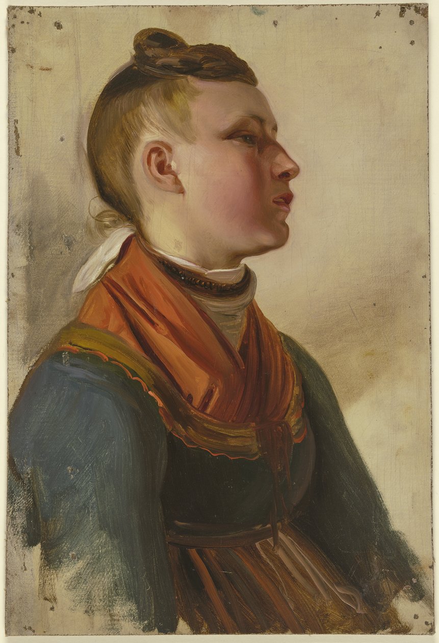 Venkovská dívka od Jakob Becker