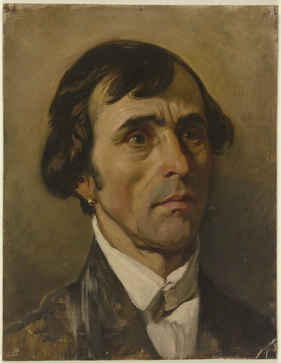 Portrétní studie muže od Jakob Becker