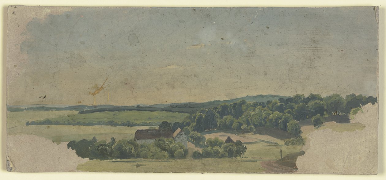 Malá krajina v pohoří Taunus od Jakob Becker