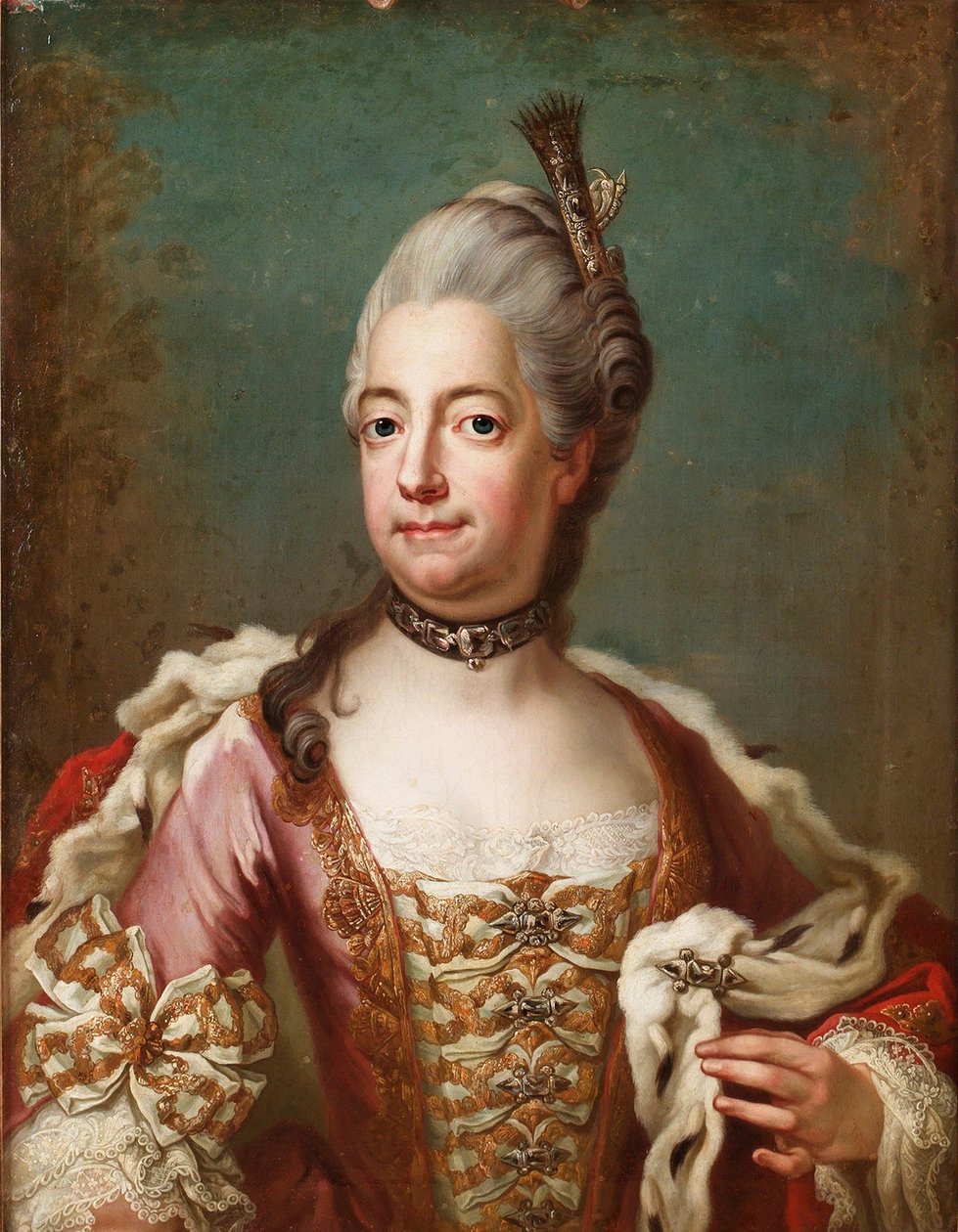 Louisa Ulrika z Pruska 1720-1782 od Jakob Björk