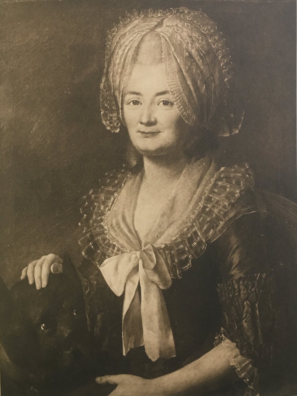Německy: Portrét Anny Elisabeth Daxelhoferové rozené Gatschetové od Jakob Emanuel Handmann