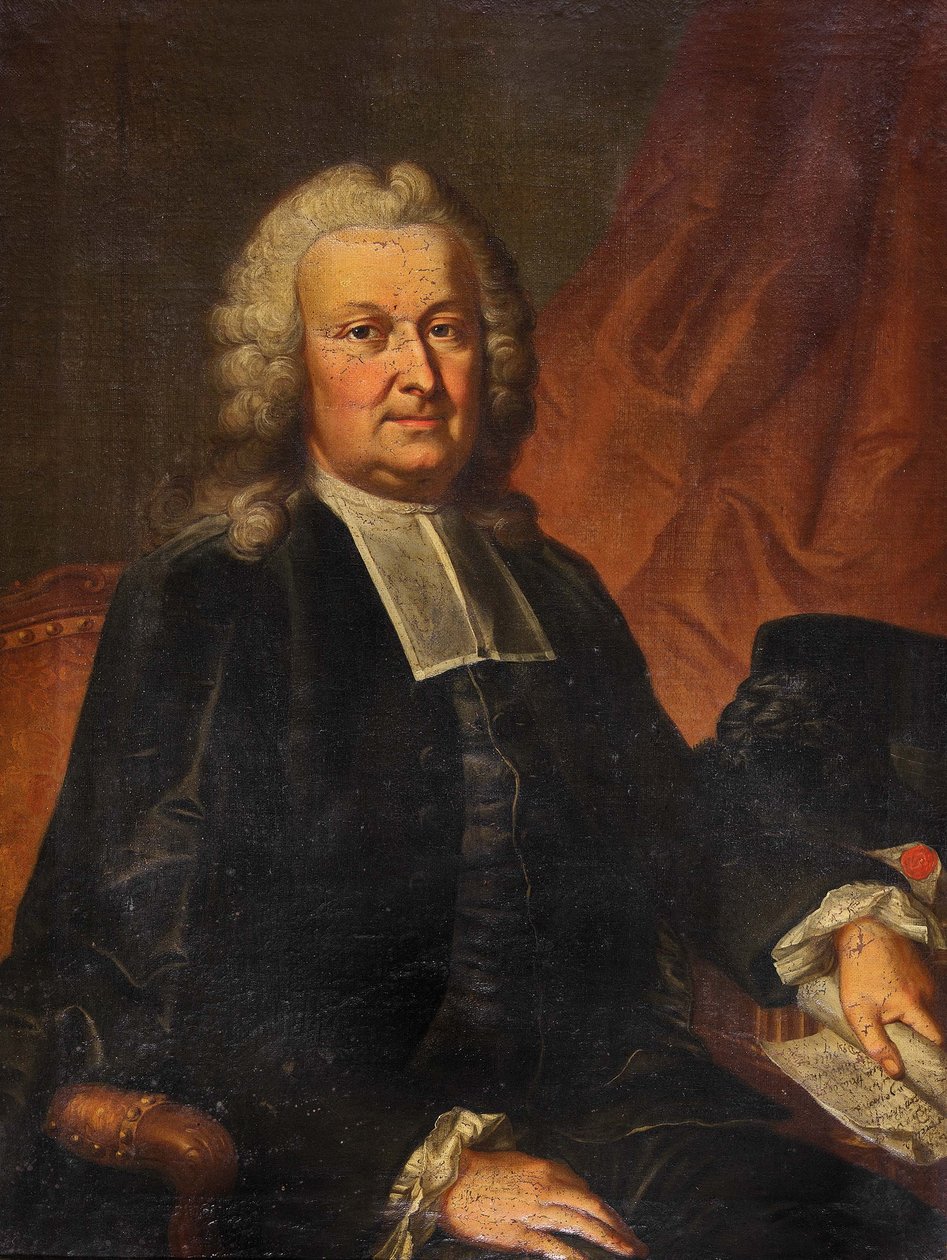 Portrét Franze Emanuela Steigera od Jakob Emanuel Handmann