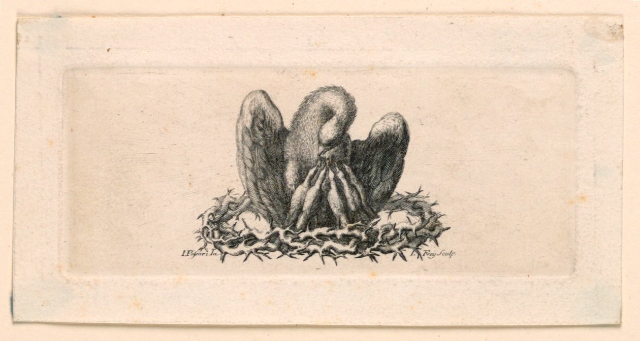 Vignette, The Pelican in the Crown of Thorns   1260025   cs       czech Successfully Translated  Original: May Milton Translat: May Milton 1421715 cs czech Successfully Translated Original: Famille demenageant ses affaires dans une charrette a bras - Famil od Jakob Frey