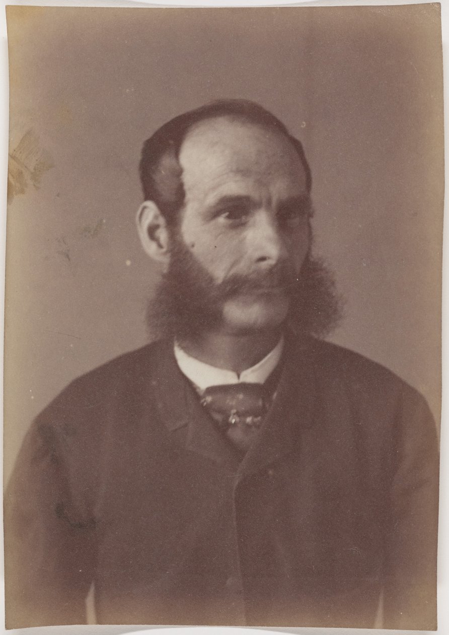 [Portrét muže s kotletami] od Jakob Höflinger