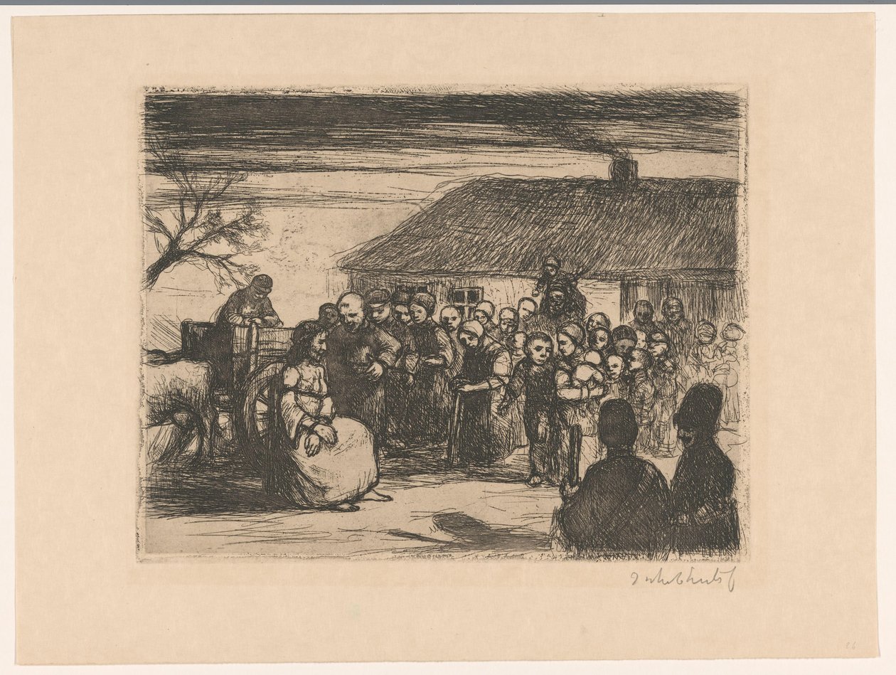 Výsměch Kristu Mock Christ (titul na předmětu) od Jakob Smits (signed by artist)
