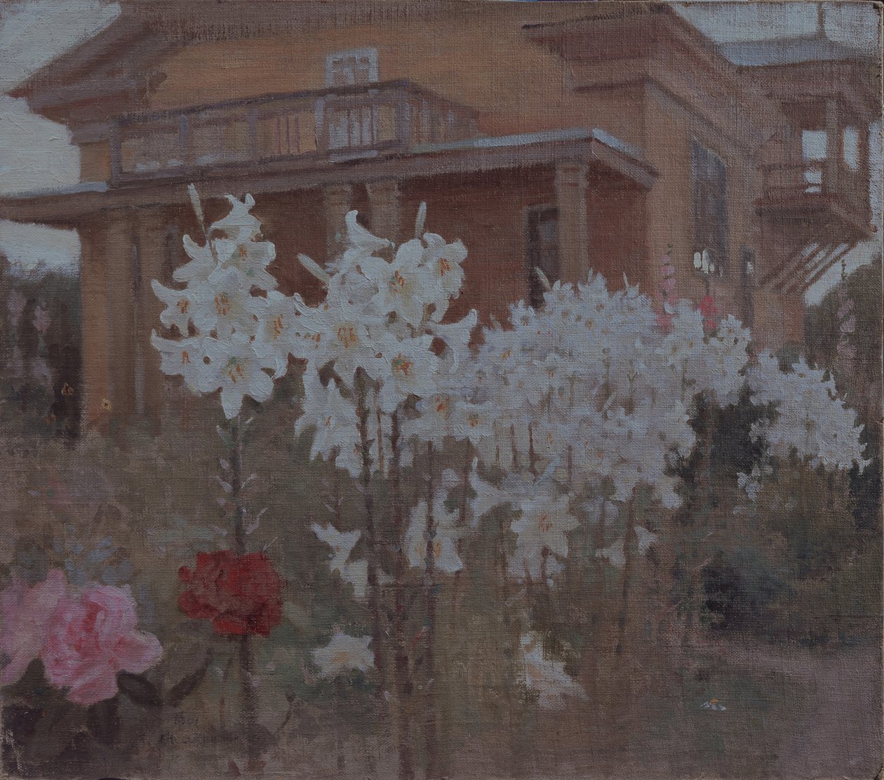 Večer lilií, 1901 od Jakov Jakovlevich Kalinichenko