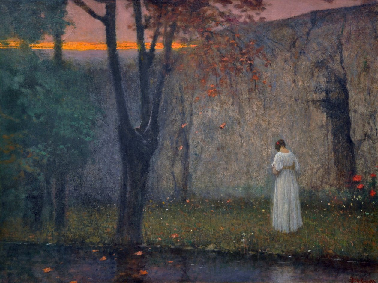 Podzimní úsvit Schikaneder, Jakub (1855-1924) od Jakub Schikaneder