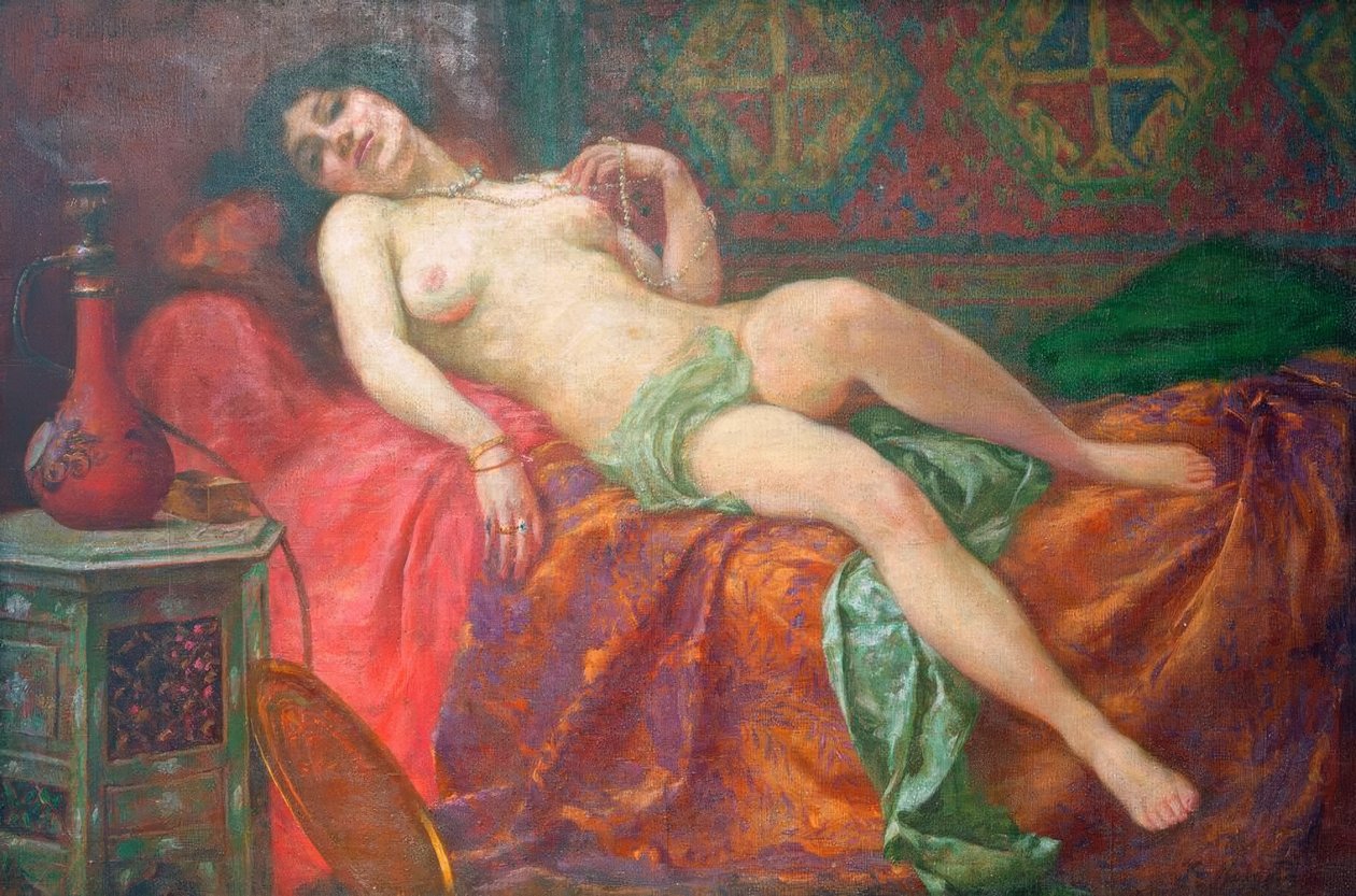Odpočívající Odalisque od Jakub Obrowsky