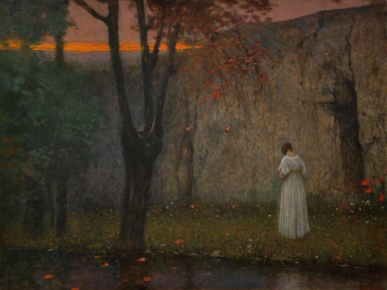 Podzimní svítání, 1910 od Jakub Schikaneder