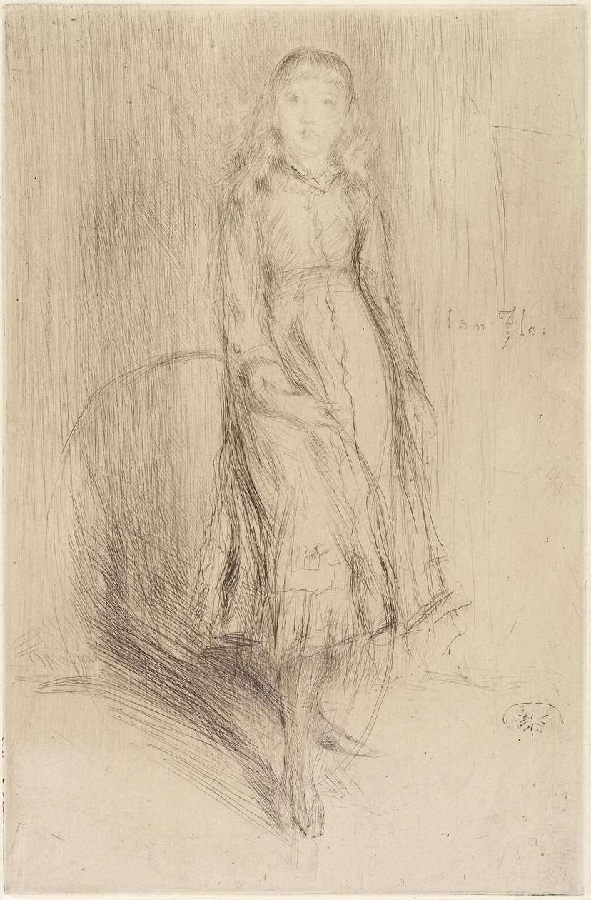 Florence Leyland, 1873 od James Abbott McNeill Whistler