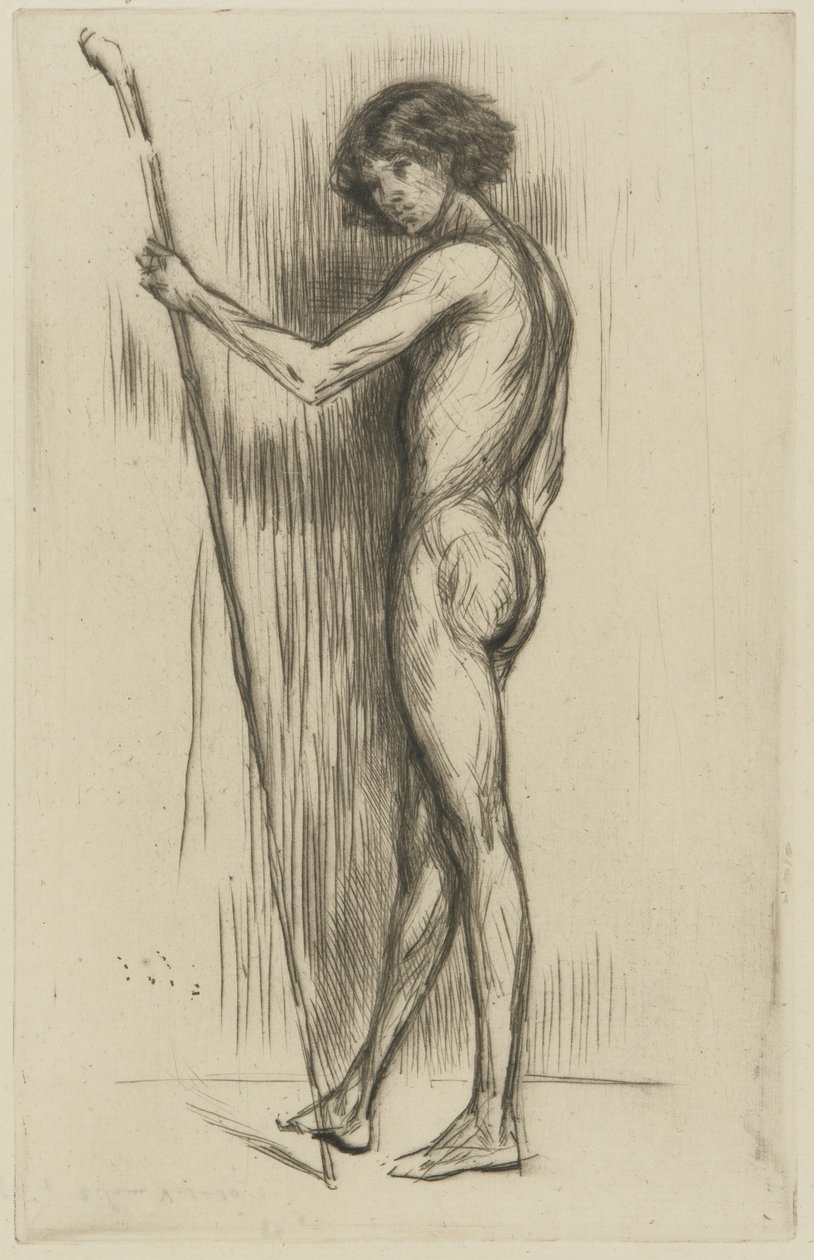 Fosco, 1872 (suchá jehla na papíře) od James Abbott McNeill Whistler