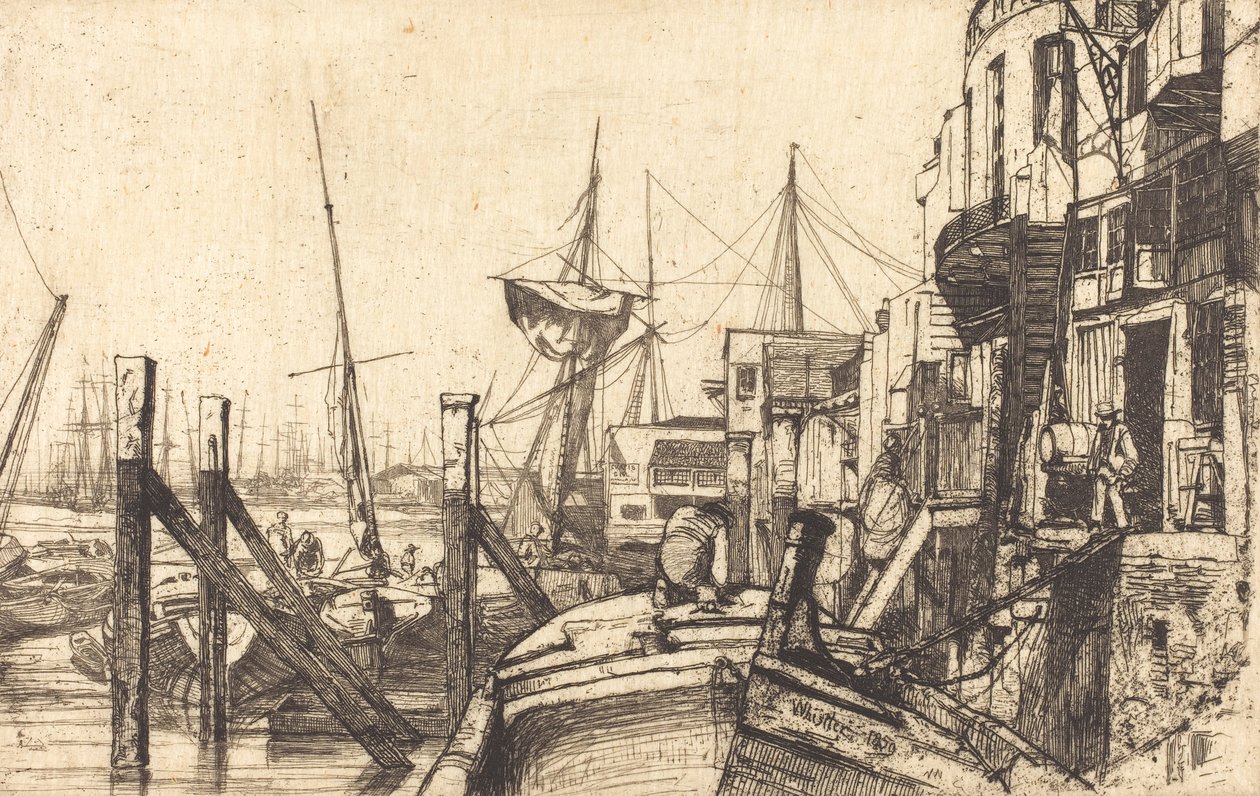 Limehouse od James Abbott McNeill Whistler