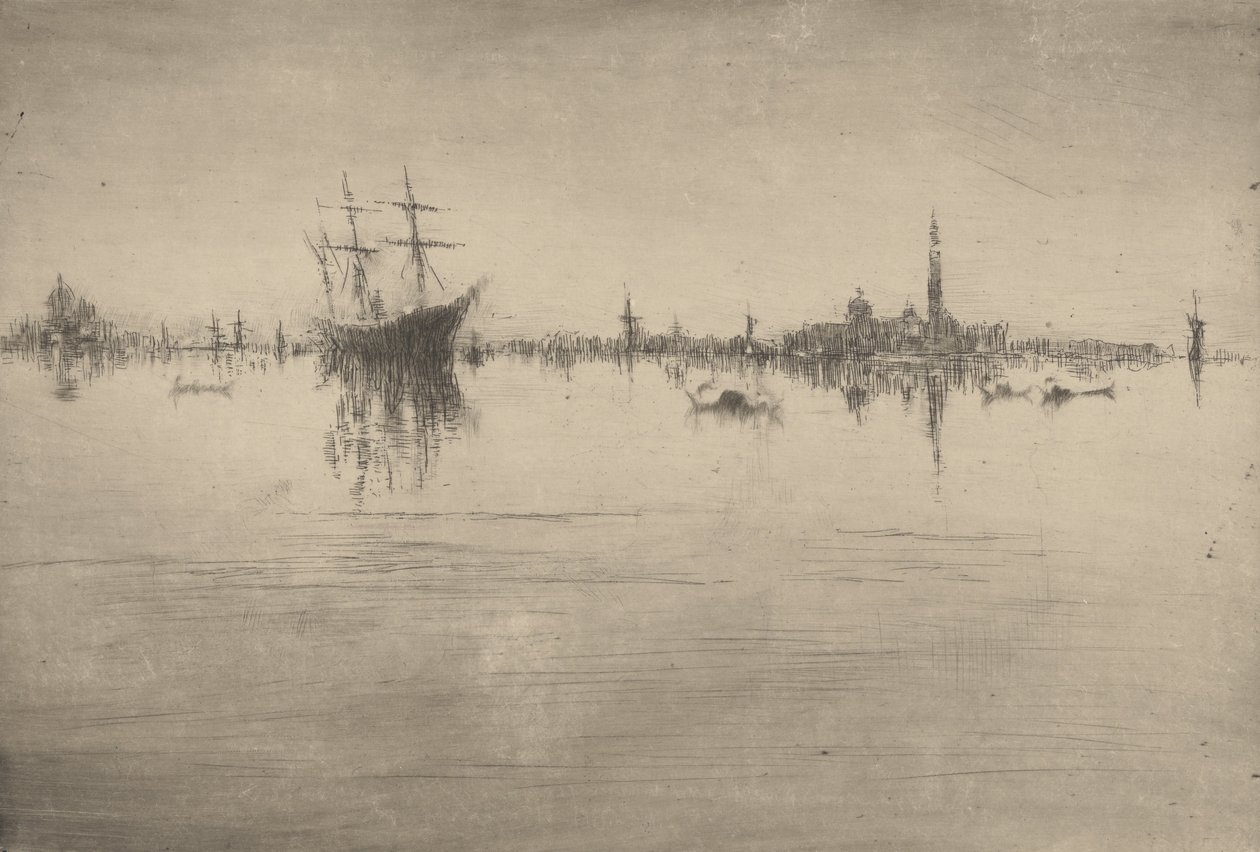Nokturno od James Abbott McNeill Whistler