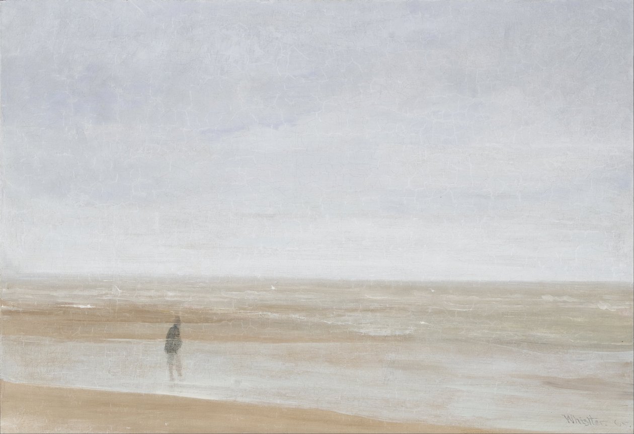 Moře a déšť od James Abbott McNeill Whistler