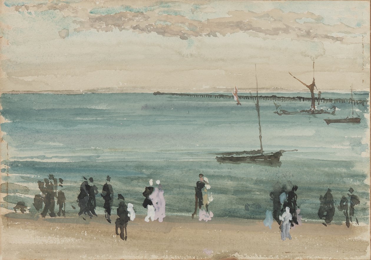 Southend Pier, 1883-84 od James Abbott McNeill Whistler