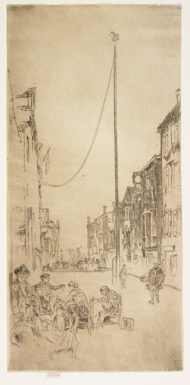Stožár, 1879-1880 od James Abbott McNeill Whistler