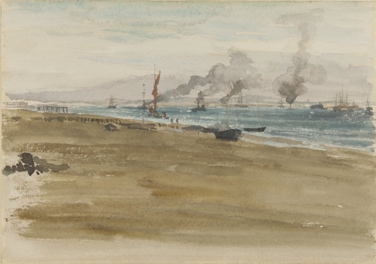 The Mouth of the River, 187677 od James Abbott McNeill Whistler