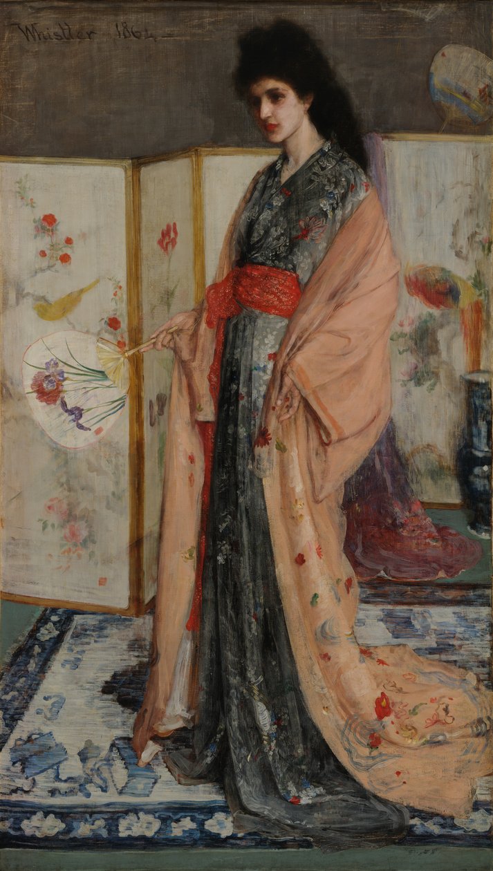 Princezna ze země porcelánu od James Abbott McNeill Whistler