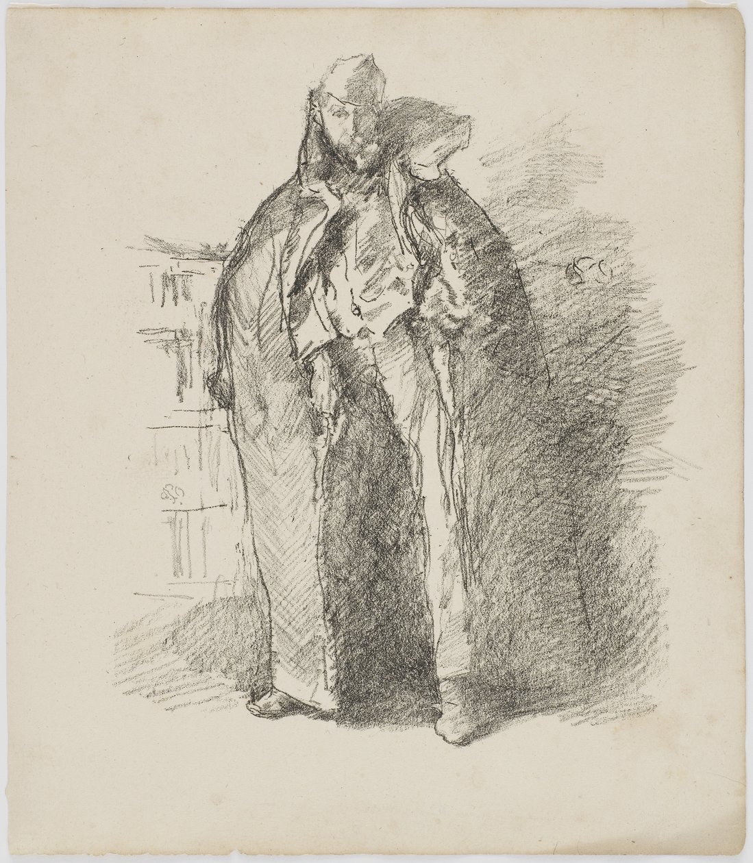Ruský Schube, 1896 (litho na papíře) od James Abbott McNeill Whistler