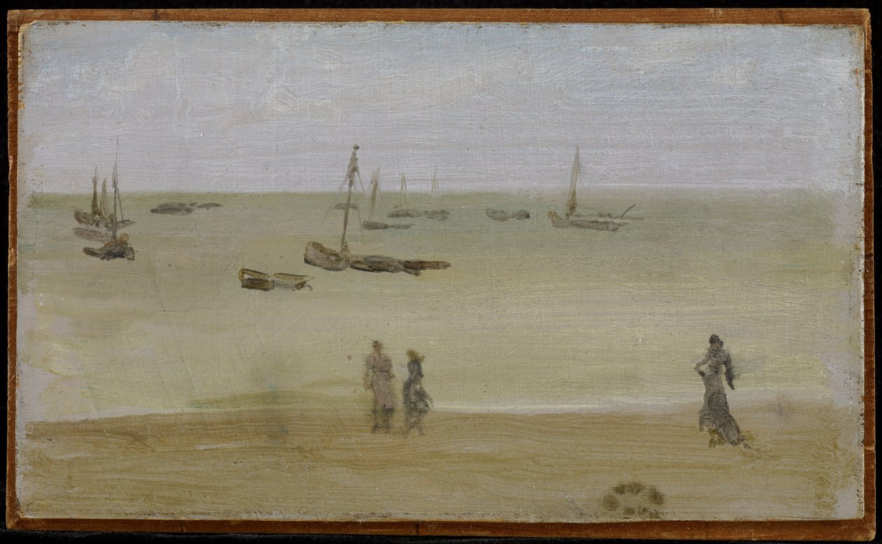 Pobřeží moře od James Abbott McNeill Whistler