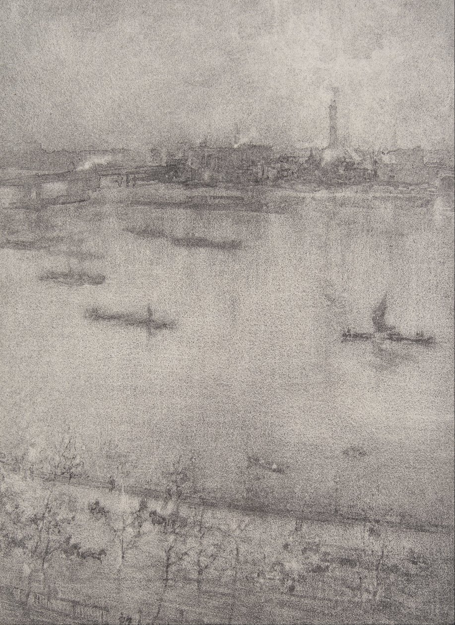 Temže od James Abbott McNeill Whistler