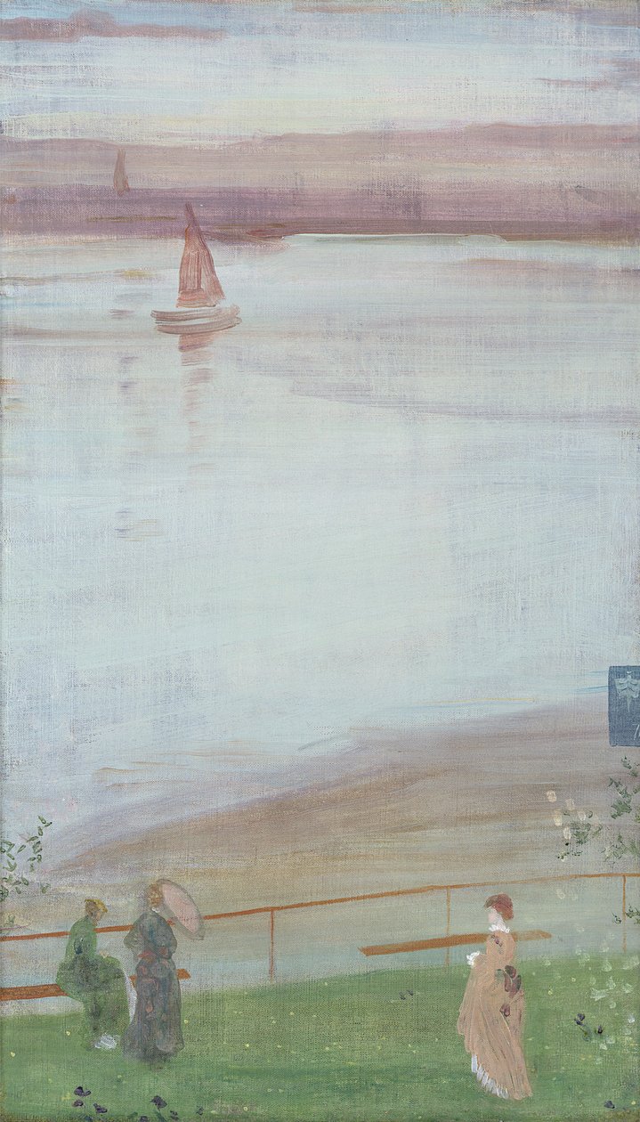 Variace ve fialové a zelené, 1871 od James Abbott McNeill Whistler