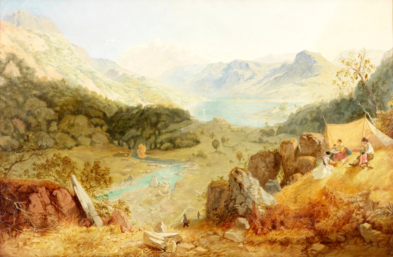 Thirlmere, Cumberland, 1869 od James Baker Pyne
