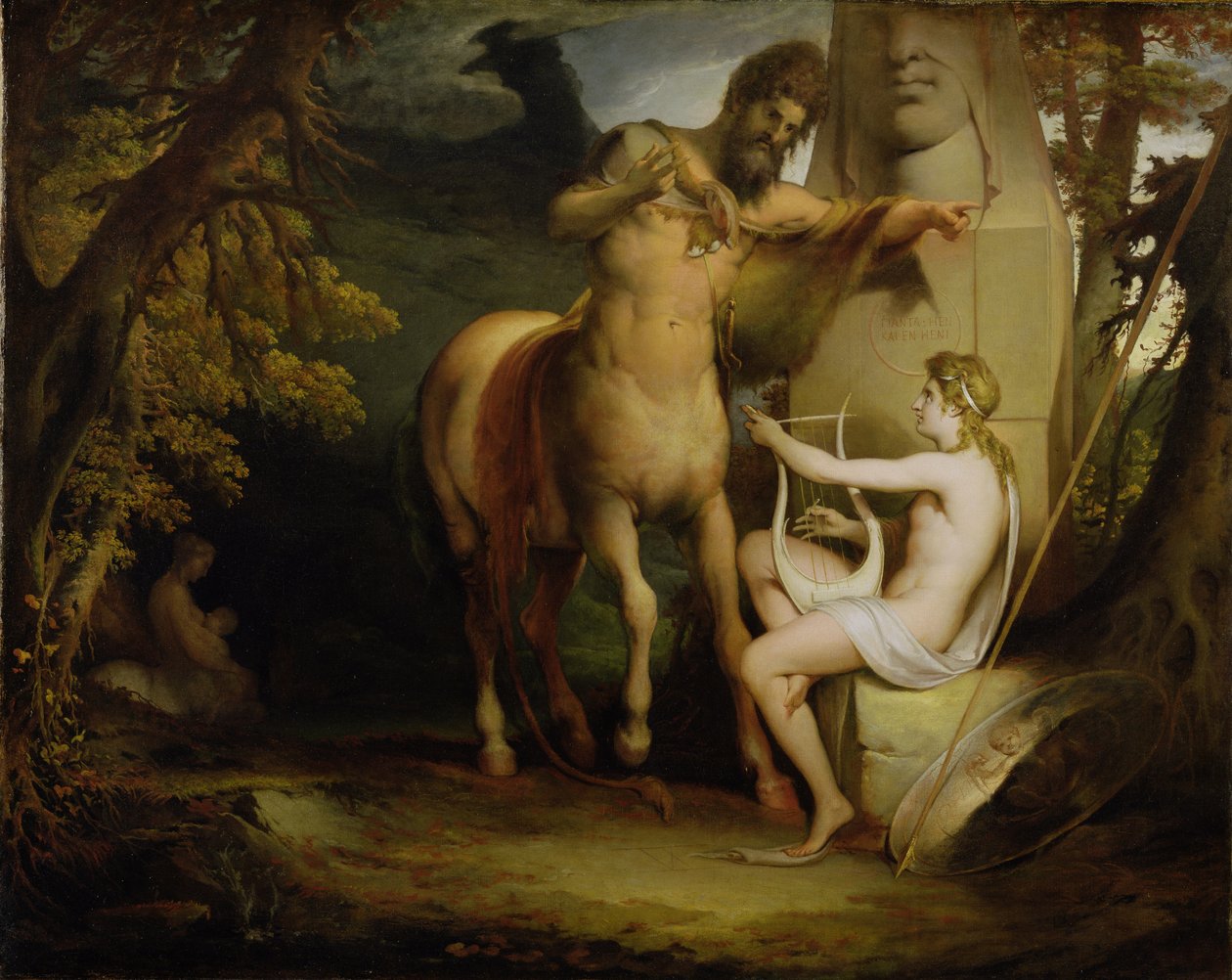 Vzdělání Achilla, c.1772 od James Barry