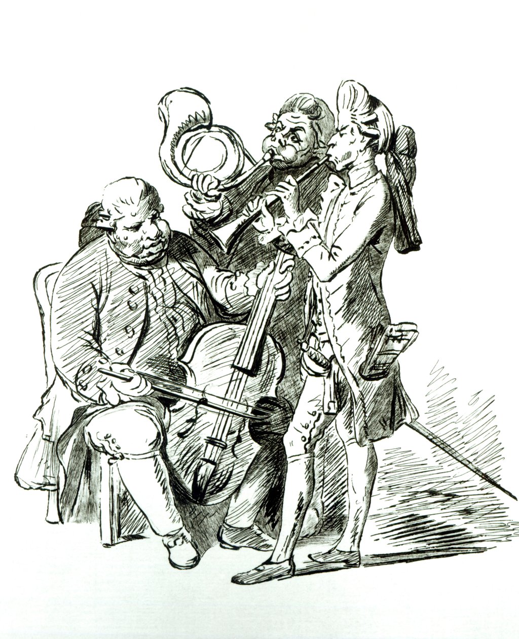 Concerto Spirituale, vydáno 23. března 1773 od James Bretherton