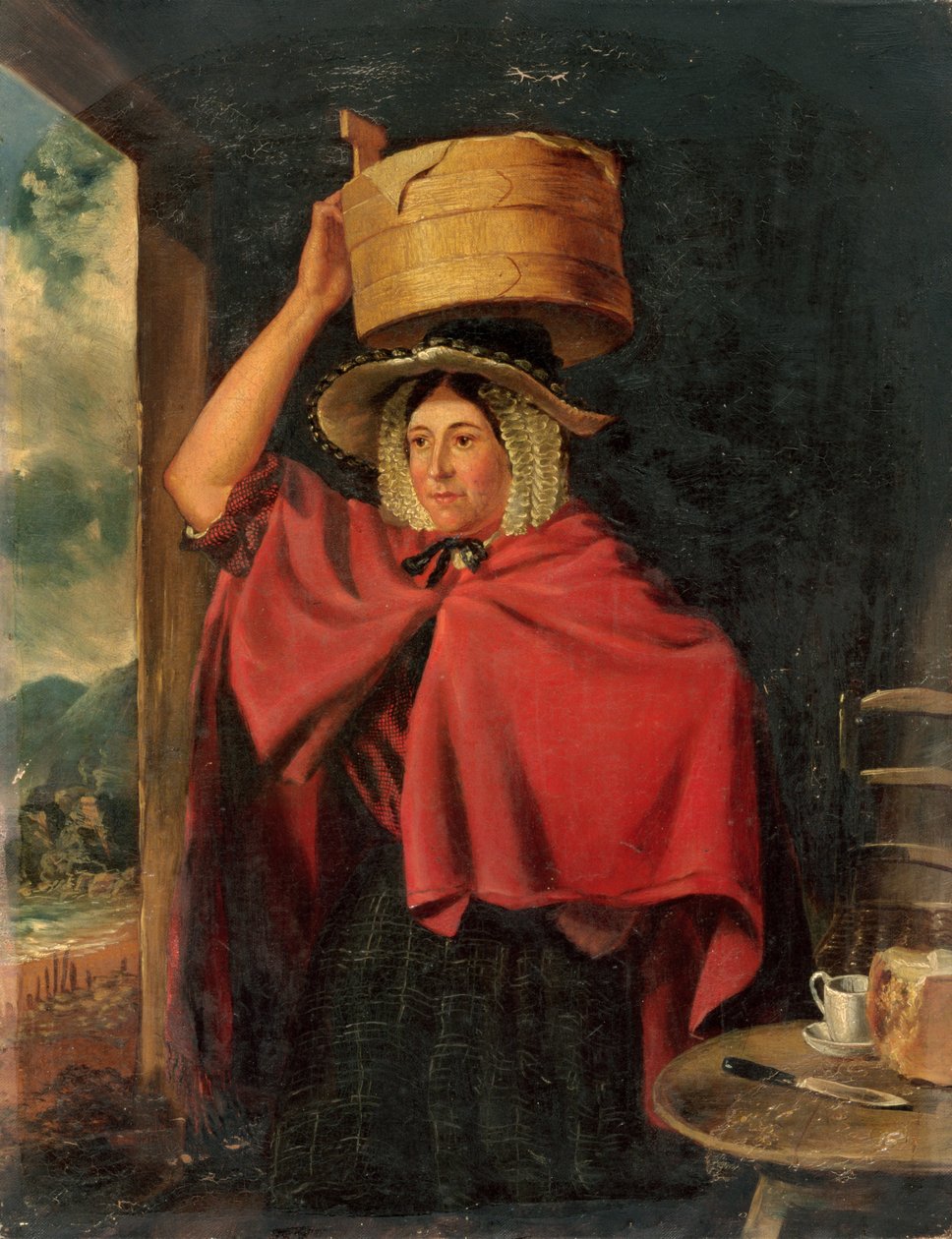 Welsh Cocklewoman, 1888 od James Flewitt Mullock