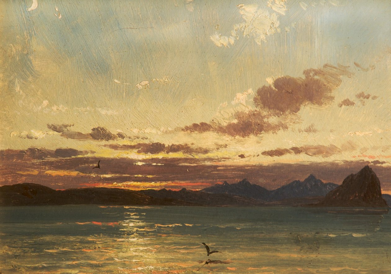 Ostrov Arran, kolem 1840-75 od Francis Danby