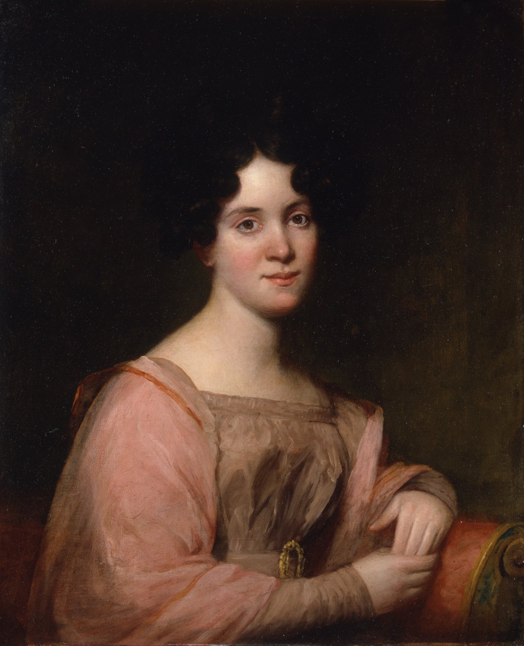 Catherine Reed, 1831 (olej na dřevěné desce) od James Frothingham