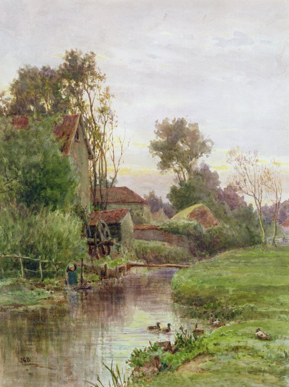 Mlýnský potok od James George Bingley