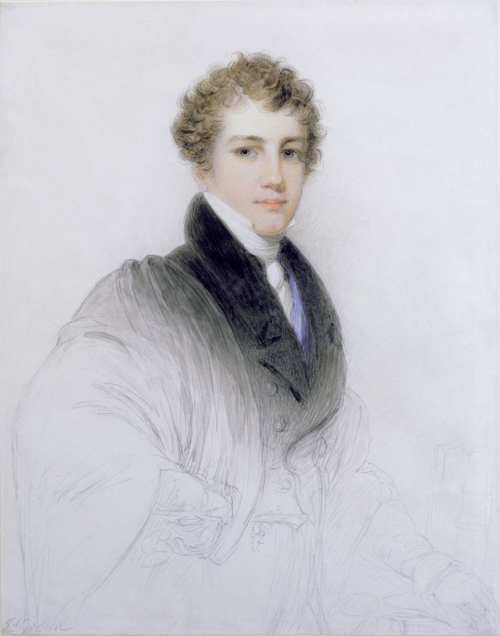 Regency Youth v šedé bundě od James Green