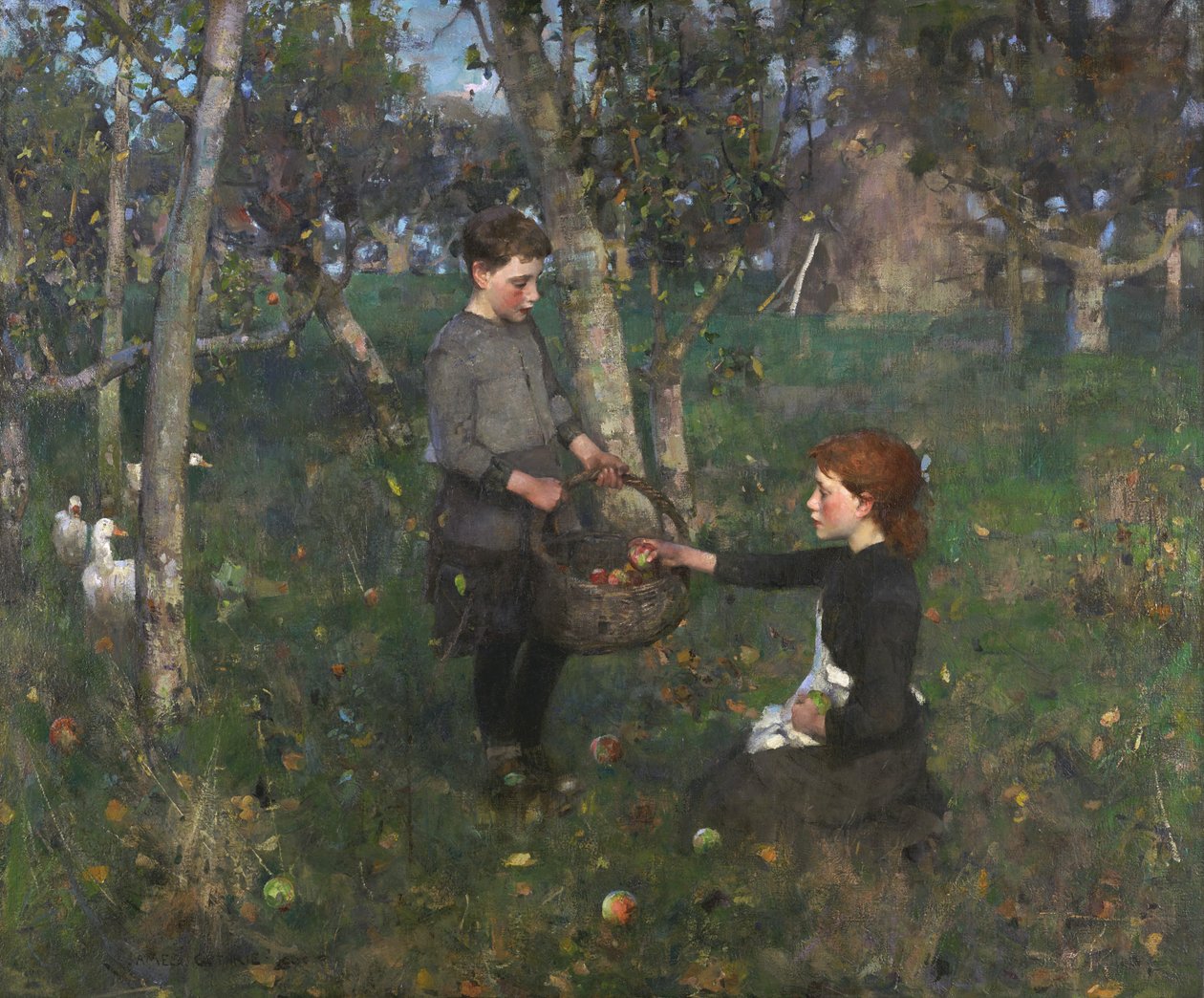 V sadu od James Guthrie