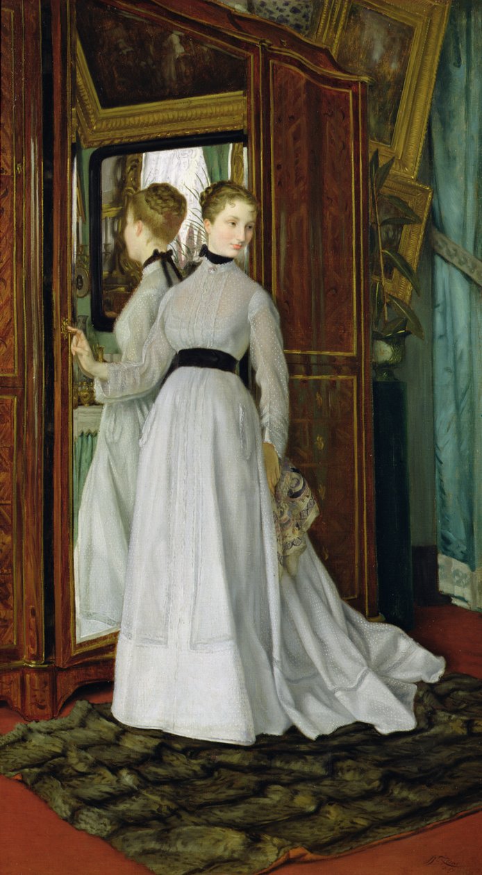 Kabinet, 1867 od James Jacques Joseph Tissot