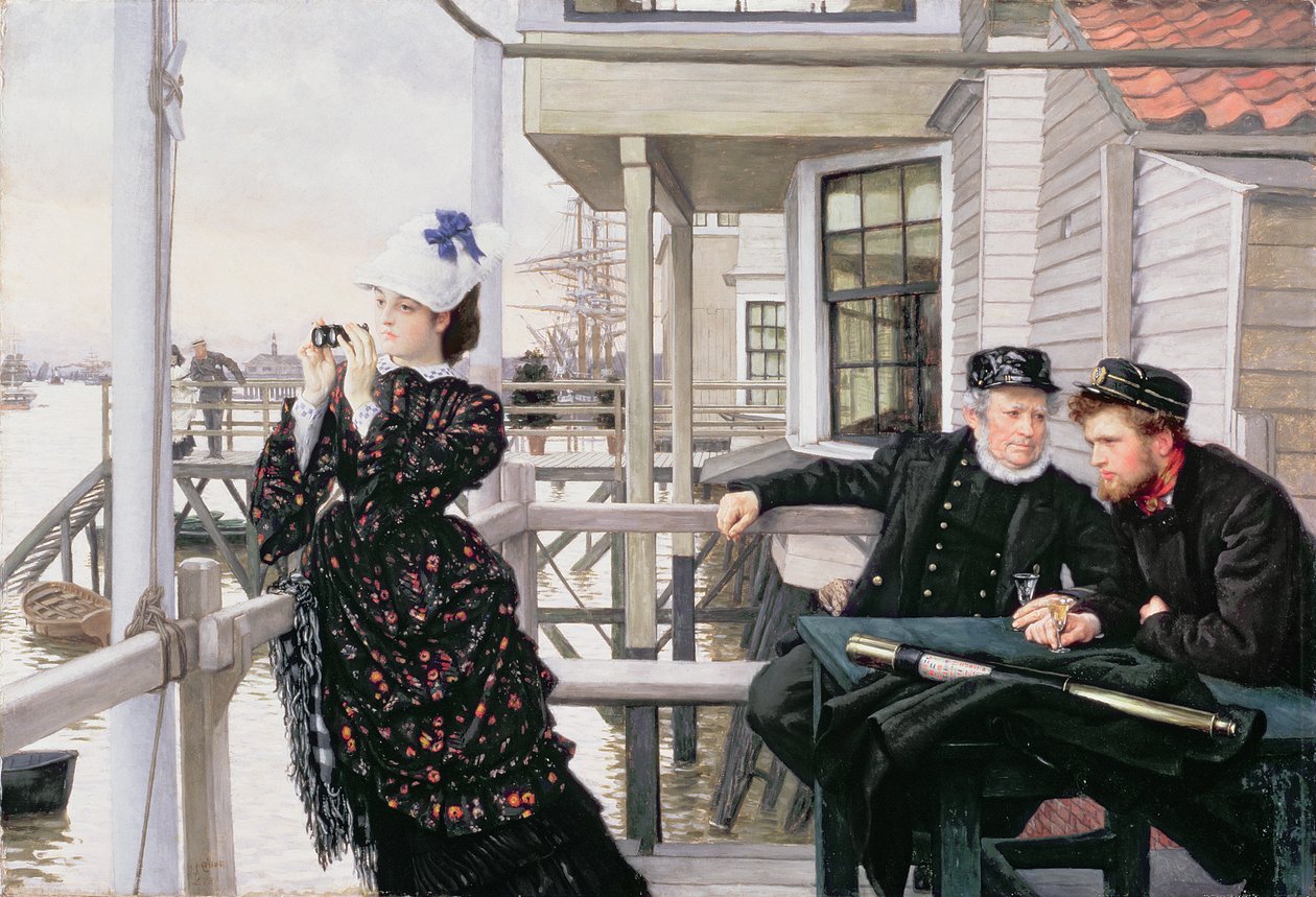 Kapitánova dcera od James Jacques Joseph Tissot