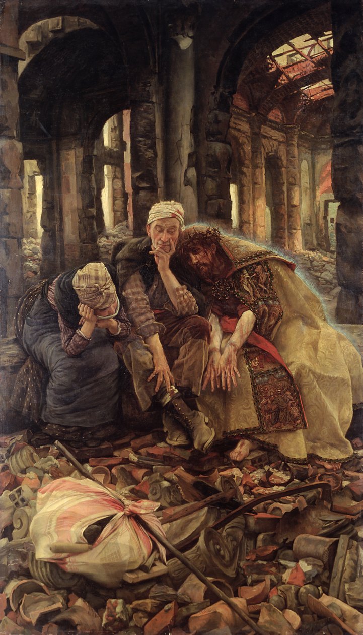 Ruiny (vnitřní hlasy) 1885 od James Jacques Joseph Tissot