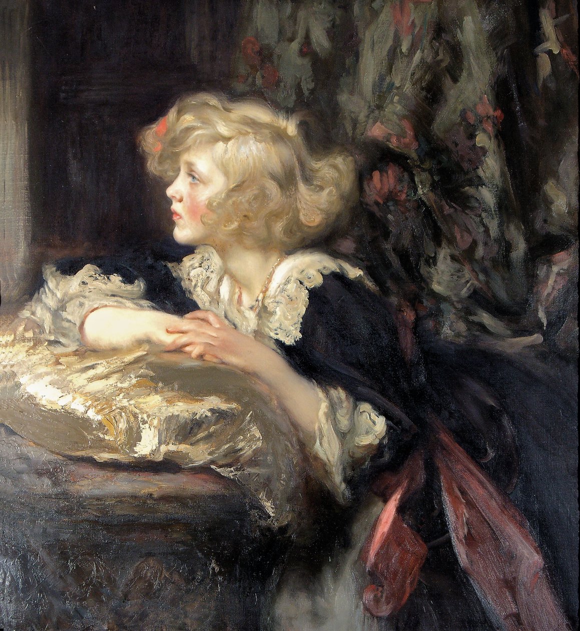 Diana Manners, pozdější manželka Duffa Coopera, 1. vikomt Norwich, 1919 od James Jebusa Shannon