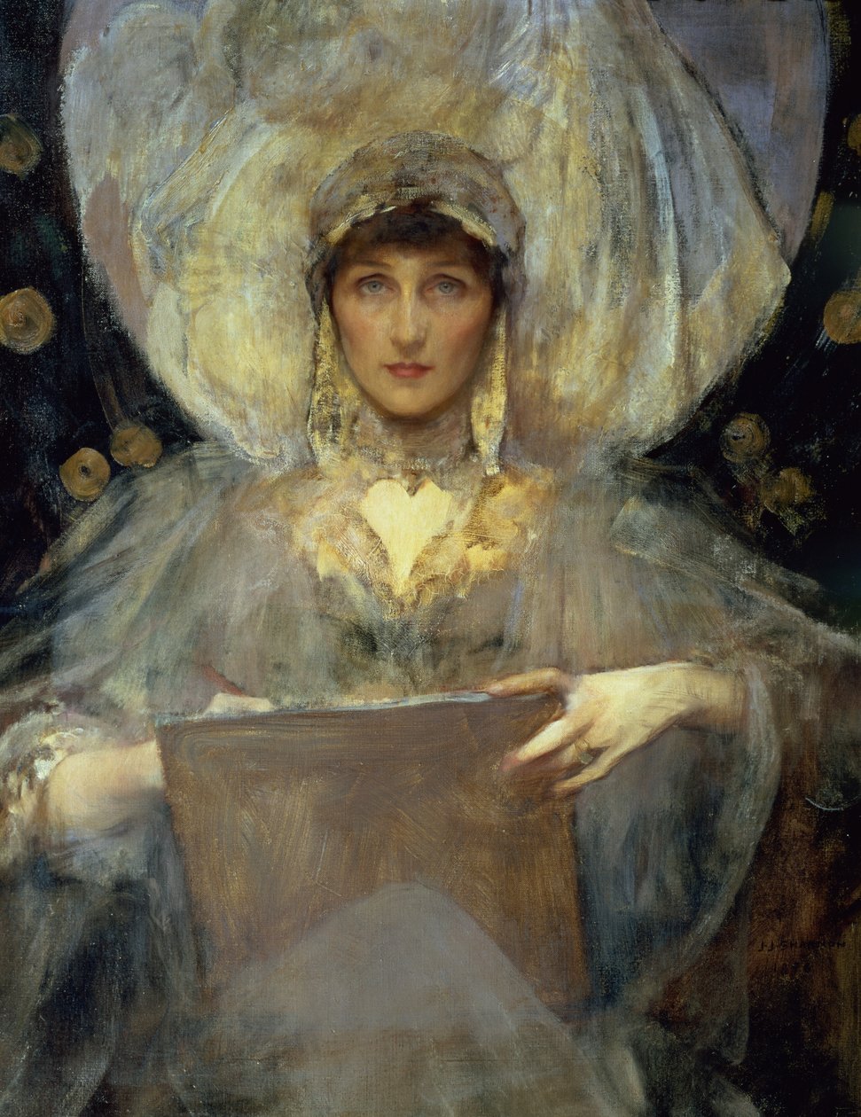 Portrét Violet, vévodkyně z Rutland, 1896 od James Jebusa Shannon