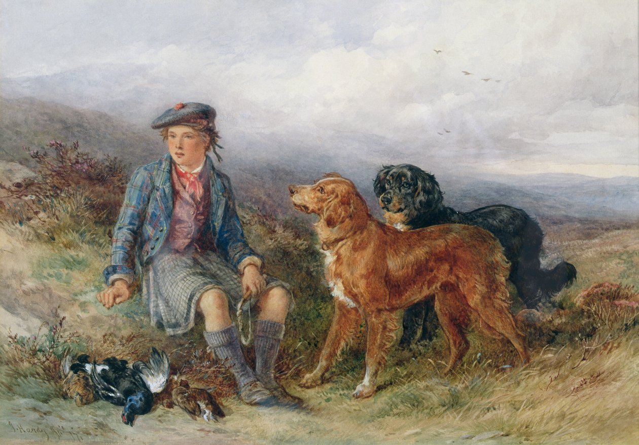 Mladý ghillie, 1871 od James Jnr Hardy