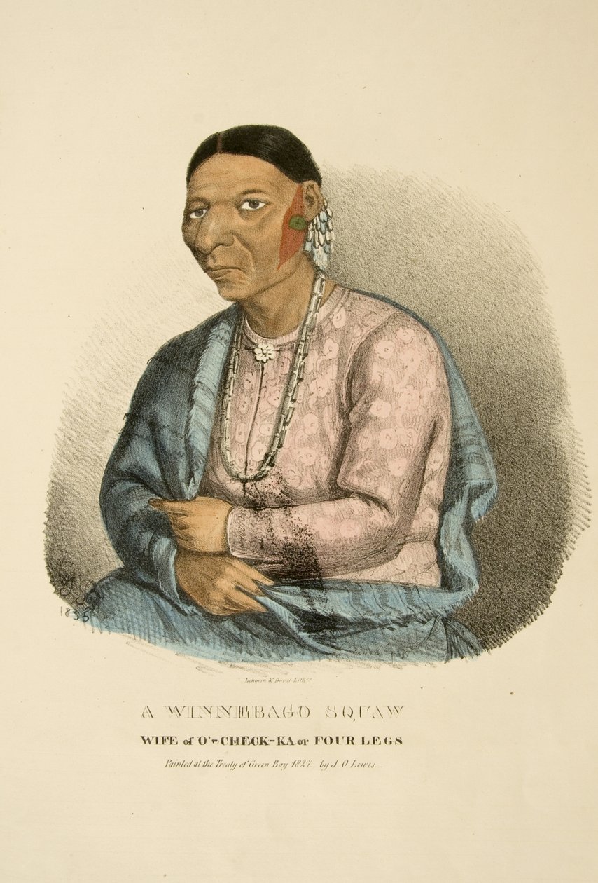 Winnebago Squaw od James Otto Lewis