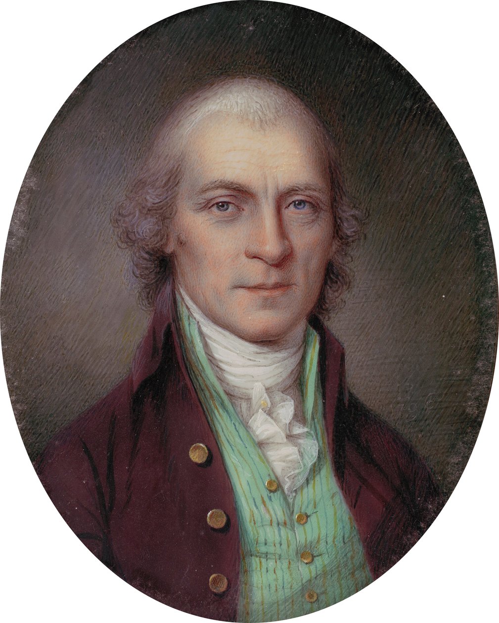 Portrét plukovníka Richarda Thomase od James the Elder Peale