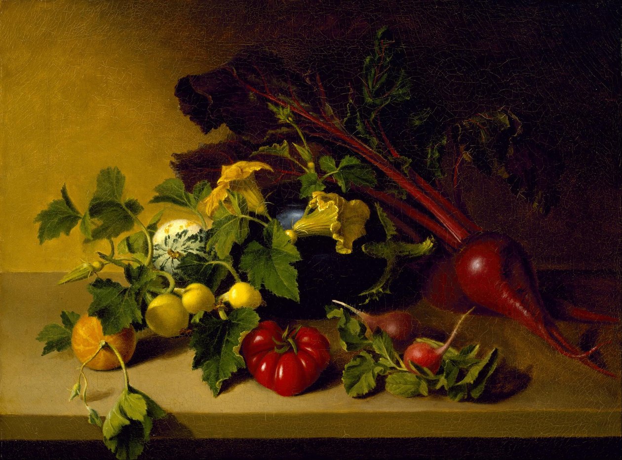 Zátiší se zeleninou od James the Elder Peale