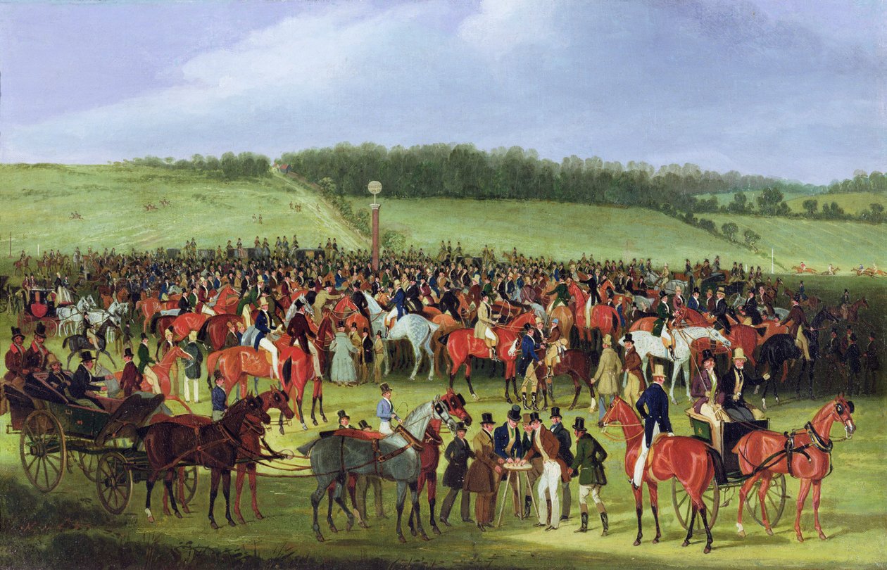 Epsom Races: The Betting Post od James Pollard