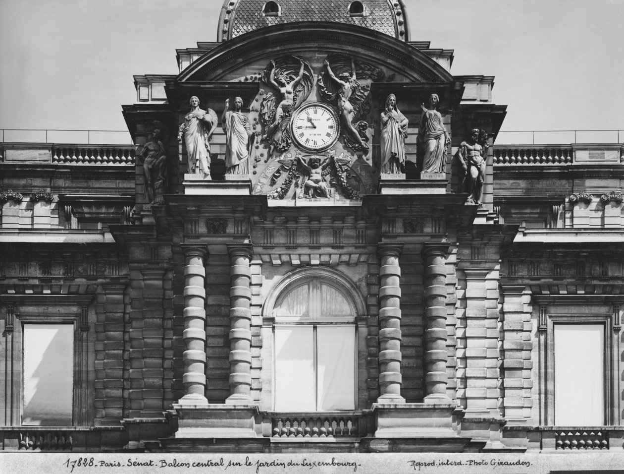 Štít Palais du Luxembourg, 1840 (viz také 346522) od James Pradier